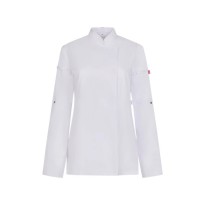 Veste de Chef Velilla Shift 405211W Col Mao Femme