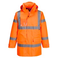 Veste de travail Portwest haute visibilité de pluie Extreme Hi Vis S599 imperméable multipoches
