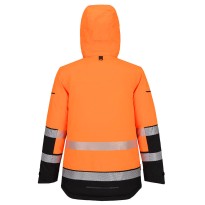 Veste de travail Portwest haute visibilité EV467 Hi Vis multipoches hivernale