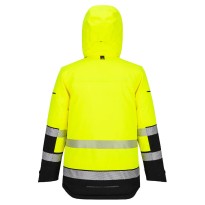 Veste de travail Portwest haute visibilité EV467 Hi Vis multipoches hivernale