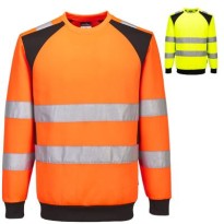 Sweat de travail Portwest haute visibilité CD805 WX2 Eco Hi Vis