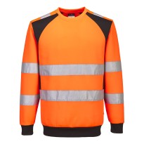 Sweat de travail Portwest haute visibilité CD805 WX2 Eco Hi Vis