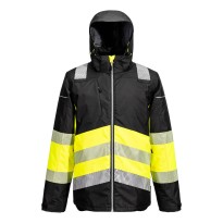 Veste de Travail Portwest Haute Visibilité PW364 Multipoches Hivernale