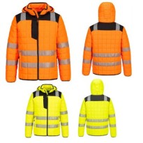 Veste de travail Portwest haute visibilité Hybrid Baffle...