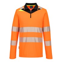 Polo de travail Portwest DX419 haute visibilité manches... 2
