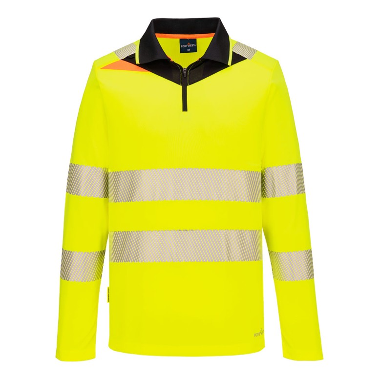 Polo de travail Portwest DX419 haute visibilité...