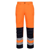 Pantalon de travail Portwest haute visibilité T143 stretch multipoches