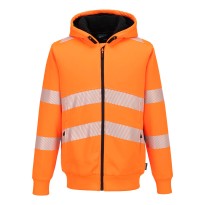 Sweat de travail Portwest haute visibilité PW321 avec capuche
