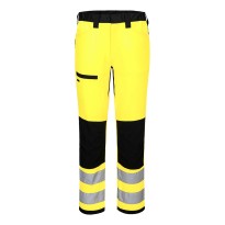 Pantalon de Travail Portwest Haute Visibilité Service WX2 CD857 Multipoches Stretch
