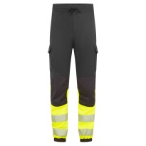 Pantalon de Travail Portwest Haute Visibilité Jogger FR433 Multipoches Antistatique et Ignifuge