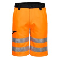 Bermuda de travail Portwest CD899 WX2 Eco haute visibilité multipoches stretch