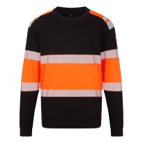 Sweat de travail Portwest haute visibilité FR737 ignifuge antistatique protection contre la chaleur
