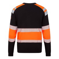 Sweat de travail Portwest haute visibilité FR737 ignifuge antistatique protection contre la chaleur