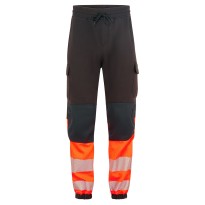 Pantalon de Travail Portwest Haute Visibilité Jogger FR438 Multipoches Antistatique et Ignifuge