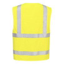 Gilet de Travail Portwest Haute Visibilité FR615 Antistatique
