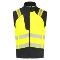 Gilet de Travail Portwest Haute Visibilité FR719 Softshell Imperméable Ignifuge