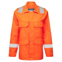Veste de travail Portwest FR740 Bizflame multipoches ignifuge antistatique femme