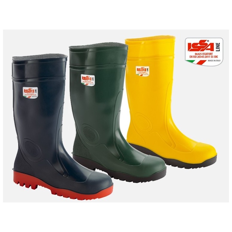 Bottes de sécurité en PVC ISSAFORT S5 SRC 06425