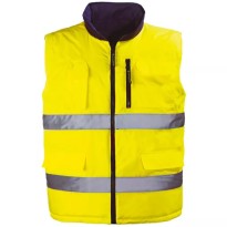 Gilet de travail Coverguard Hi-Way 7HWGO réversible haute visibilité