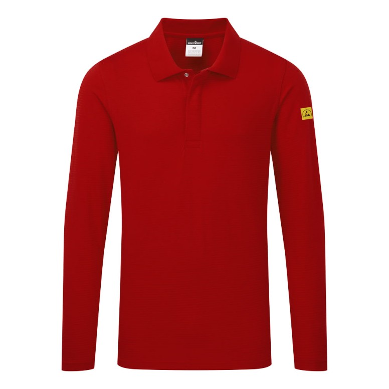 Polo de travail Portwest antistatique ESD AS23