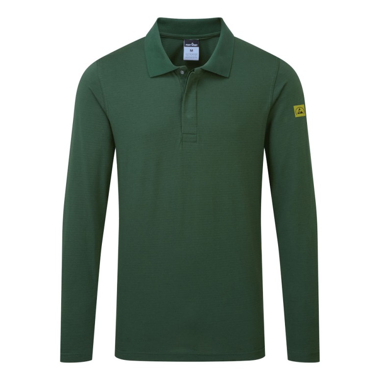 Polo de travail Portwest antistatique ESD AS23