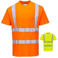 T shirt de travail Portwest S170 haute visibilite