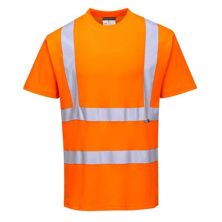 T shirt de travail Portwest S170 haute visibilite