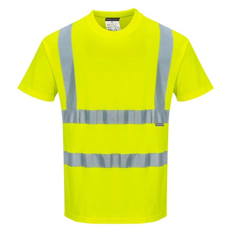 T shirt de travail Portwest S170 haute visibilite