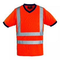 T-shirt de travail Coverguard manches courtes Yard 7YAVO Haute visibilité
