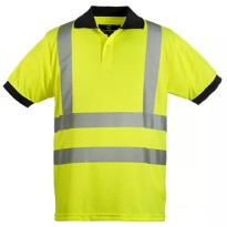 T-shirt de Travail Coverguard à Manches Courtes Yard MO70270 Haute Visibilité