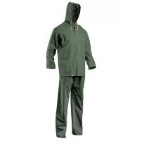 10 Pièces - Combinaison de Travail Coverguard PVC Set MO50200 Imperméable