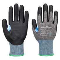 12 pieces - Gants de travail Portwest A644 anti coupure enduits nitrile