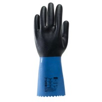 12 Paires - Gants de Travail Coverguard en Néoprène Eurochem NES30 1CHNE30 Protection Chimique