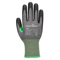 12 pièces - Gants de travail Portwest A638 anti coupure enduits en PU