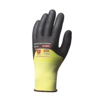 5 paires - Gants de travail Coverguard en nitrile Eurocut 1CRBF anti-coupure