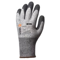 5 paires - Gants de travail Coverguard en latex Eurocut...