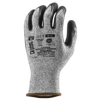 10 paires - Gants de travail Coverguard en nitrile Eurocut 1CRNB Anti-coupure