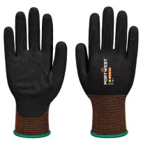 12 Pièces - Gants de Travail Portwest A375 Respirants Anti-chaleur Enduits de Nitrile sablè