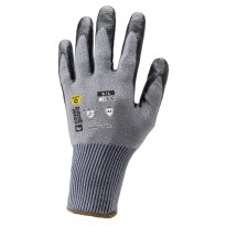 12 Paires - Gants de Travail Coverguard en Nitrile Eurocut 1CUNS00 Anti-coupure