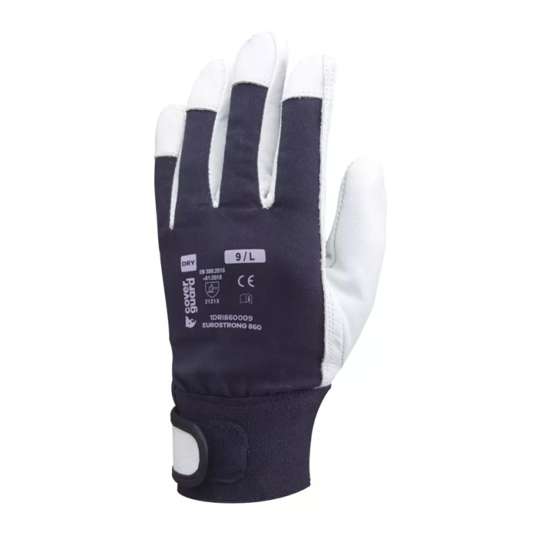 10 Paires - Gants de Travail Coverguard en Cuir...