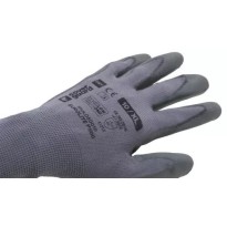 10 paires - Gants de travail Coverguard en polyuréthane Eurolite 1PULD50 Risques mécaniques