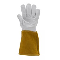10 Paires - Gants de Travail Coverguard en Cuir Euroweld... 2