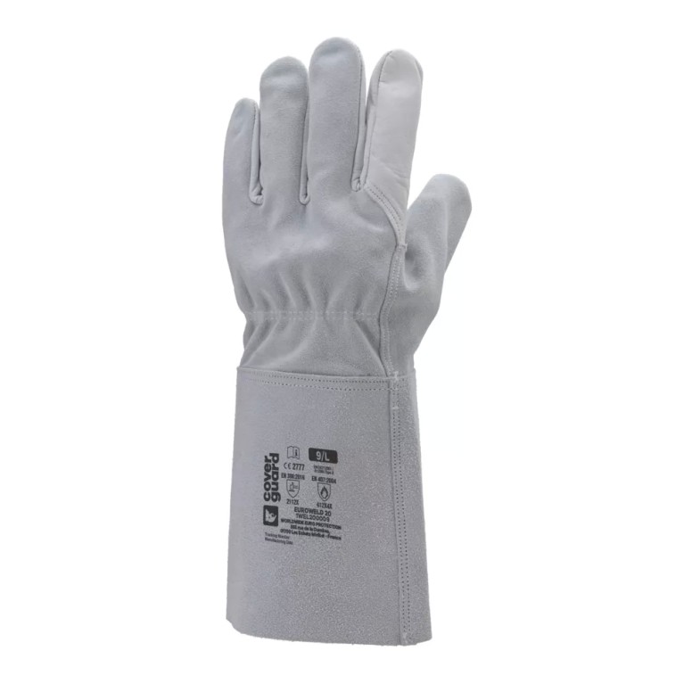 10 paires - Gants de travail Coverguard en cuir...