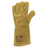 12 Paires - Gants De Travail Coverguard En Cuir Euroweld...