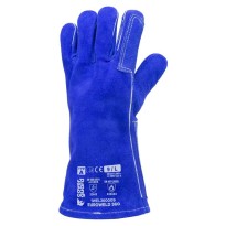 6 Paires - Gants De Travail Coverguard En Cuir Euroweld...