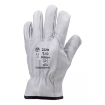 10 paires - Gants de travail Coverguard en cuir...