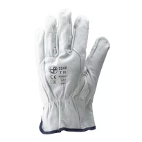 10 paires - Gants de travail Coverguard en cuir...