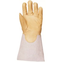 12 paires - Gants de travail Coverguard en cuir Euroweld... 2
