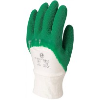 12 Paires - Gants de Travail Coverguard en Latex Eurostrong MO3810 Risques Mécaniques