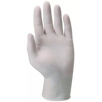 10 emballages - Gants de travail Coverguard en latex Euro-one MO5820 jetables (100 pièces)